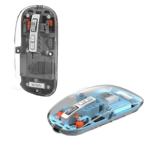 WIWU Mouse Wireless Crystal Transparent Magnetic, 2400DPI